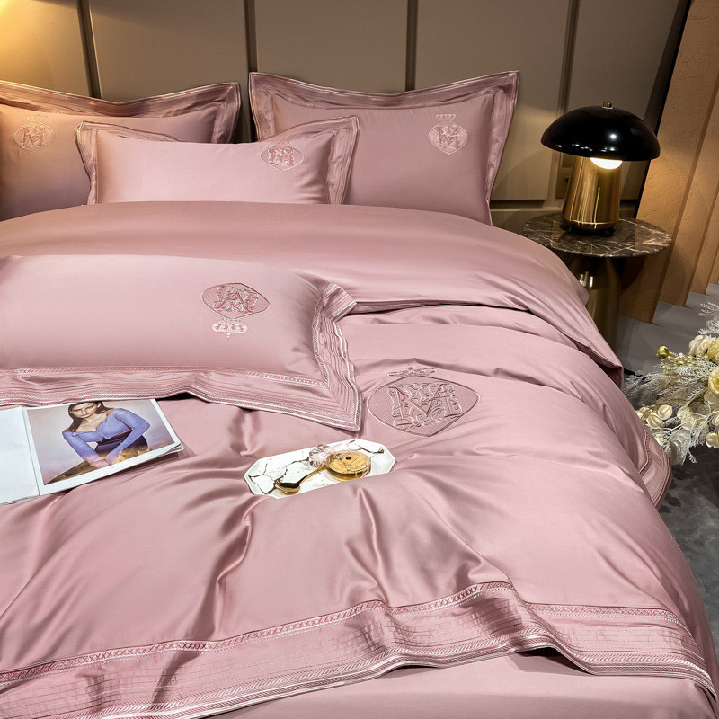 200支轻奢双股匹马酒店100床单被套棉四件套裸睡床上用品