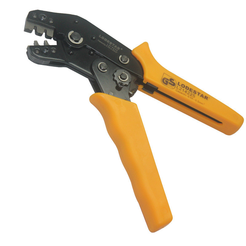 热销乐达深圳lodestarl214225棘轮针式端子压线钳0.08-0.5