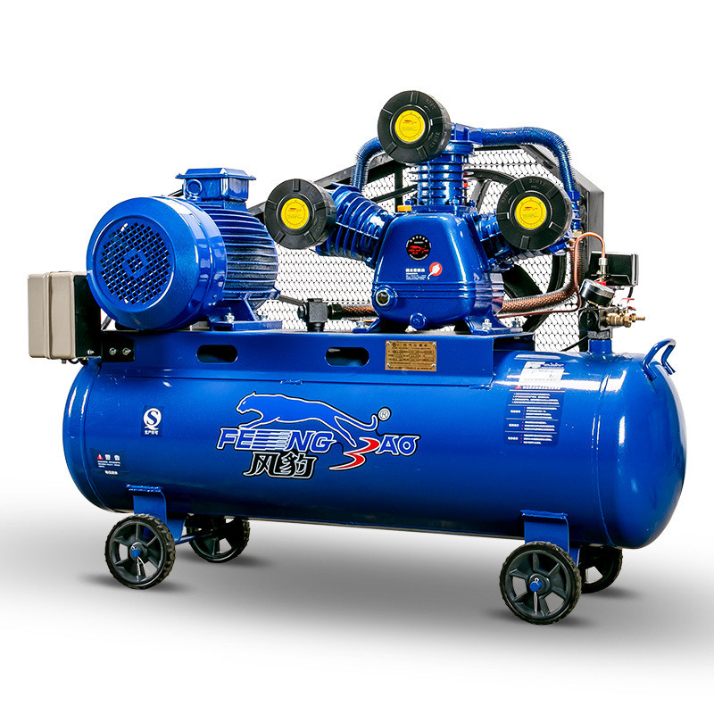 热销上海风豹空压机 0.67/8大功率气泵冲工业级5.5kw 汽修空气压