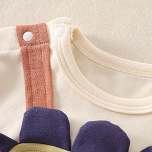 夏季婴儿连体衣卡通时尚轻薄透气外出哈衣假两件背带新生儿爬爬服