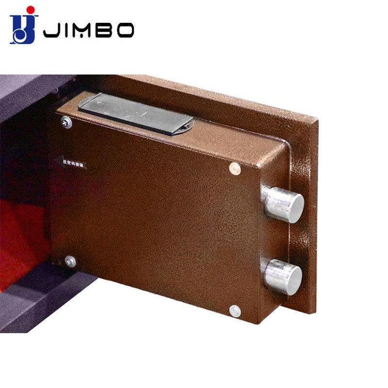 金堡保险柜h1指纹31cm保管柜家用密码办公小型酒店保险箱防火柜