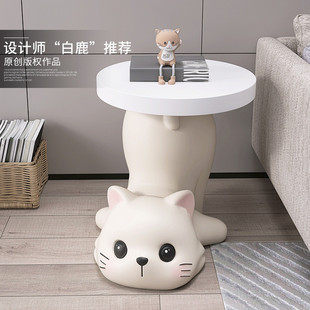 可爱厅大型落地摆件家居装饰品电视柜沙发旁边几床头