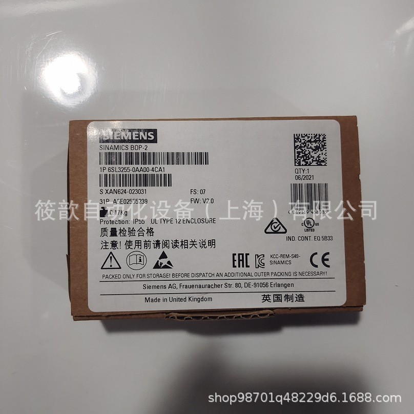 热销6sl3255-0aa00-4ca1g120基本操作面板bop-26sl32550aa004ca1