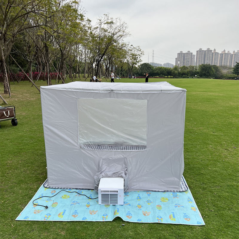 蚊帐空调专用保暖防风保温型出口天保冷气防蚊虫加厚型床上帐篷夏