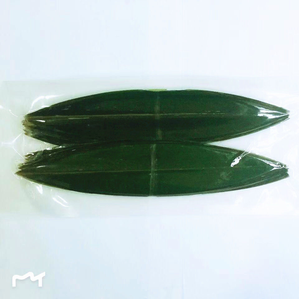 热销恩施真空包装粽叶批发30粽叶船型保鲜箬叶26cm×5cm端午节包