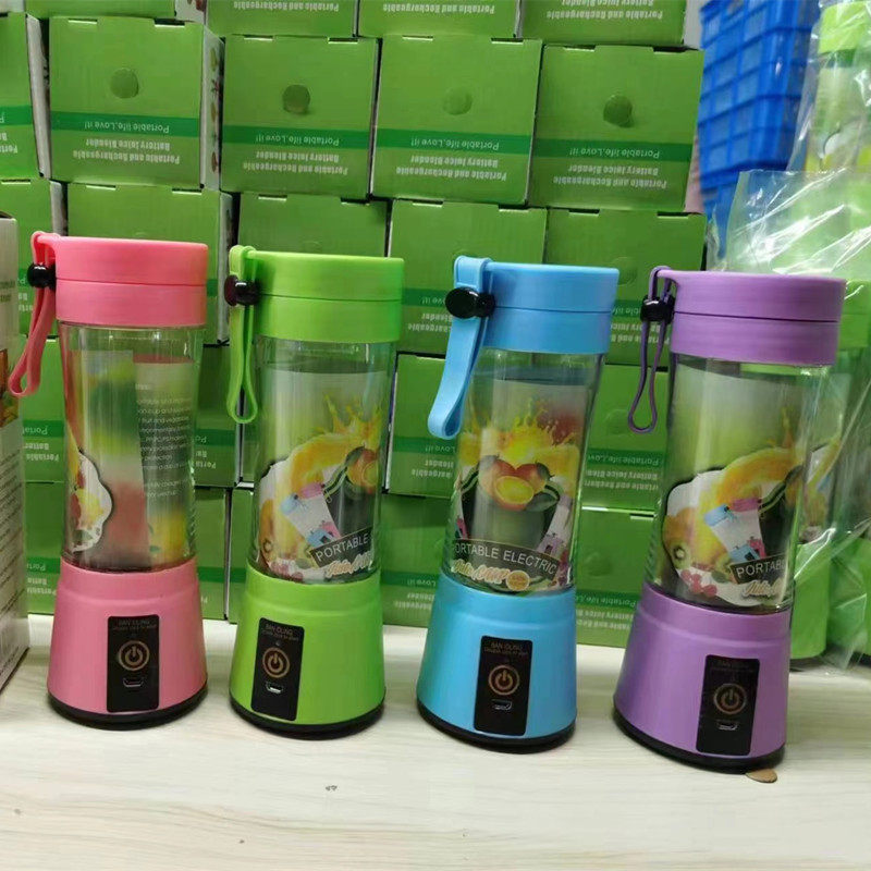 水果榨汁机果汁杯运动随身携带USB电动榨汁机果肉榨汁搅拌6叶刀头