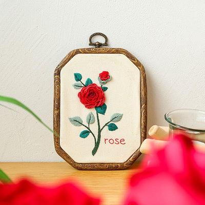 初学者diy刺绣手工材料包送闺蜜法式绣花套装苏绣自己做打发时间