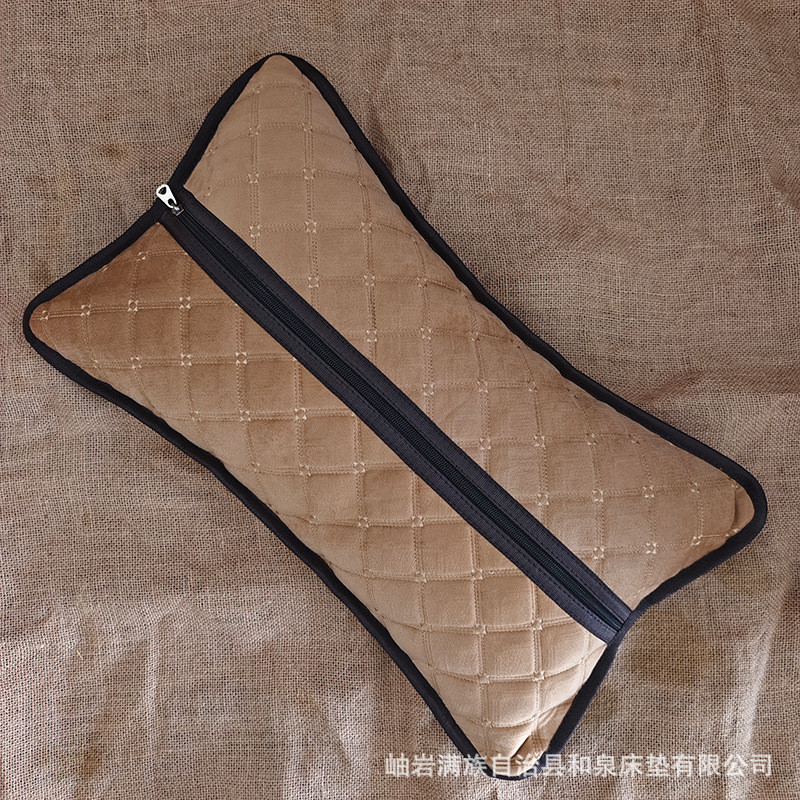 热销厂家睡枕砭石舒适艾草枕批发枕头睡眠理疗养生天然石决明子茶