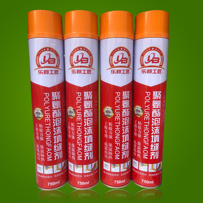 乐邦工匠聚氨酯泡沫填缝剂 一瓶一管式泡沫胶发泡剂 发泡胶批发