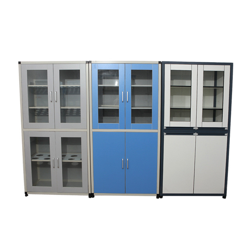 实验室现货文件柜铝木文件柜厂家双开门文件柜