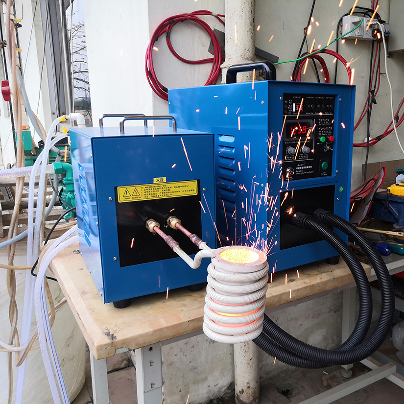 热销中频感应设备加热中高频加热机淬火线圈熔化炉子高频感应加热