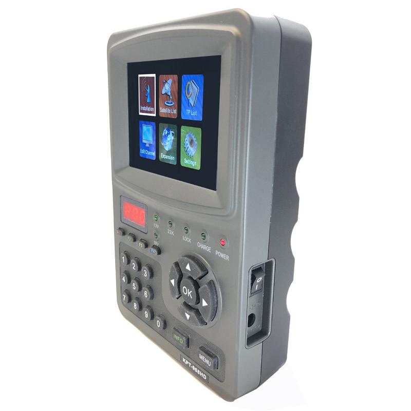 热销kpt-968hddvb-s2+hevch2.654ksatellitefindermeter寻仪星