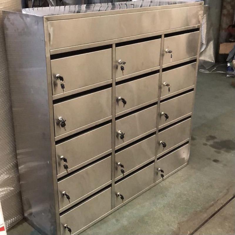 信报箱定制小区别墅直供信报箱室外信报箱信箱厂家不锈钢