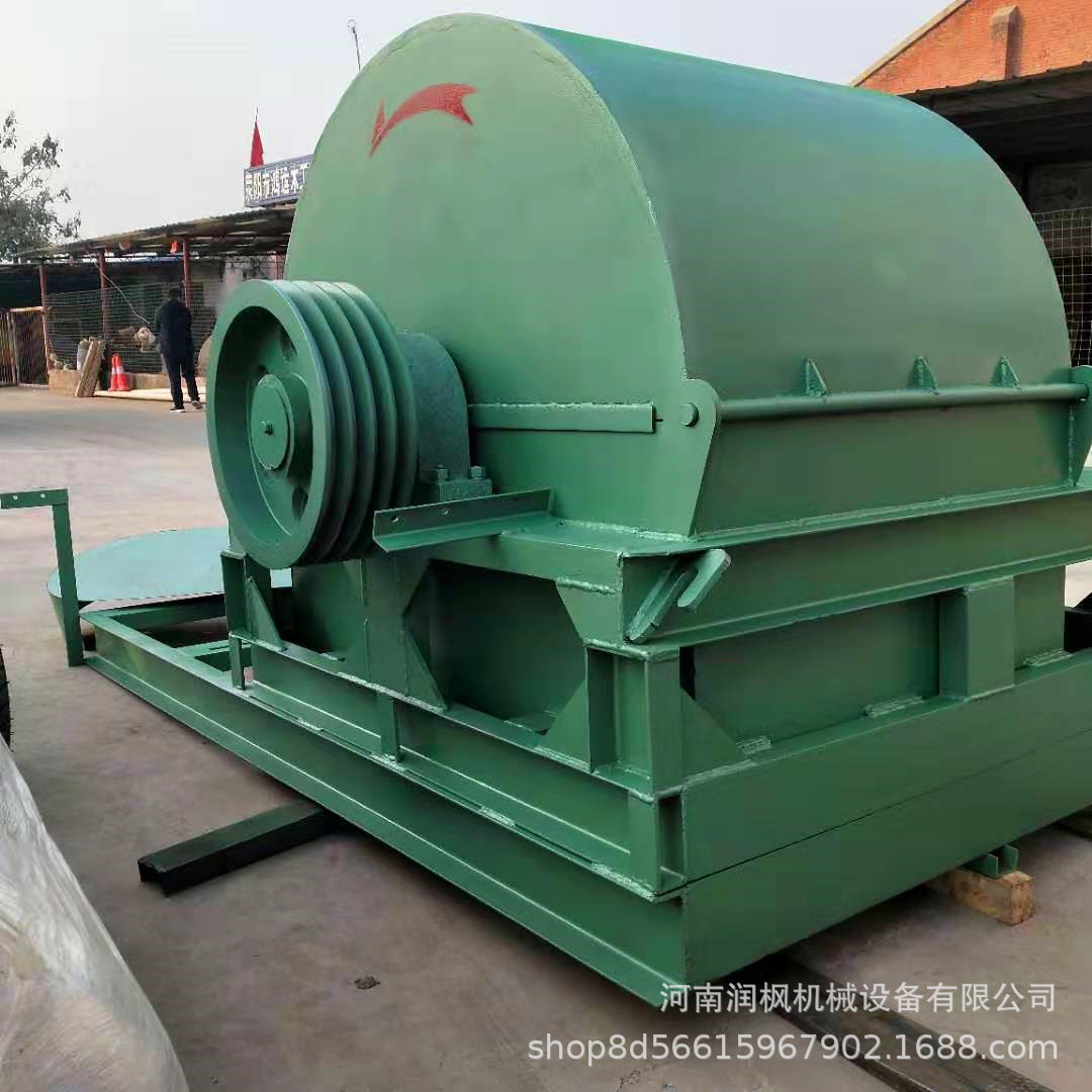 热销粉碎机树木木材粉碎机 双料口锯末木屑粉碎机 出料粗细可调圆