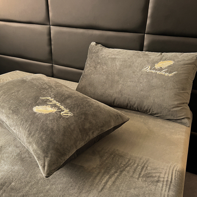 热销冬季八件套床上用品被子冬被水晶绒被褥全套组合五件套一整套