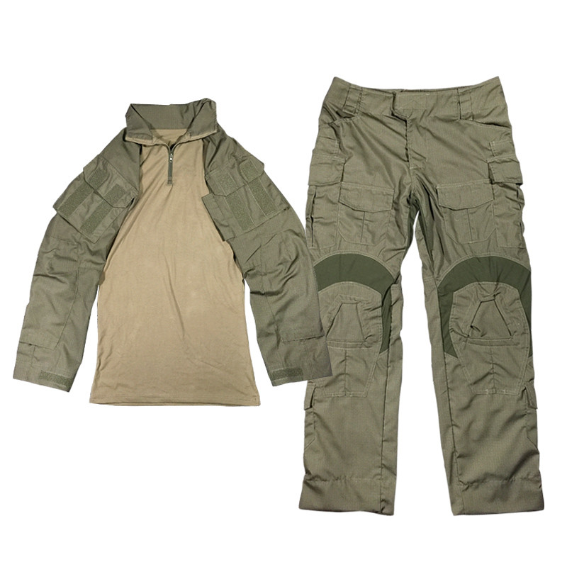 战术汤姆 国产军迷GEN3游骑兵绿G3蛙皮RG绿 战术服户外运动作训服