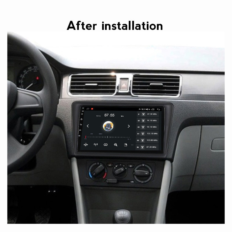 热销适用于斯柯达中控 13-17款改安卓大屏rapid车载导航屏幕8+128