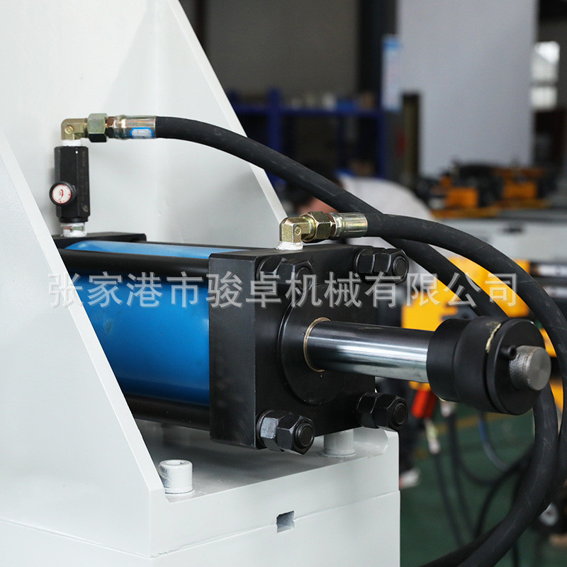 位缩管机全自动液压缩管扩管机钢管套管扩口设备双工双头缩管机
