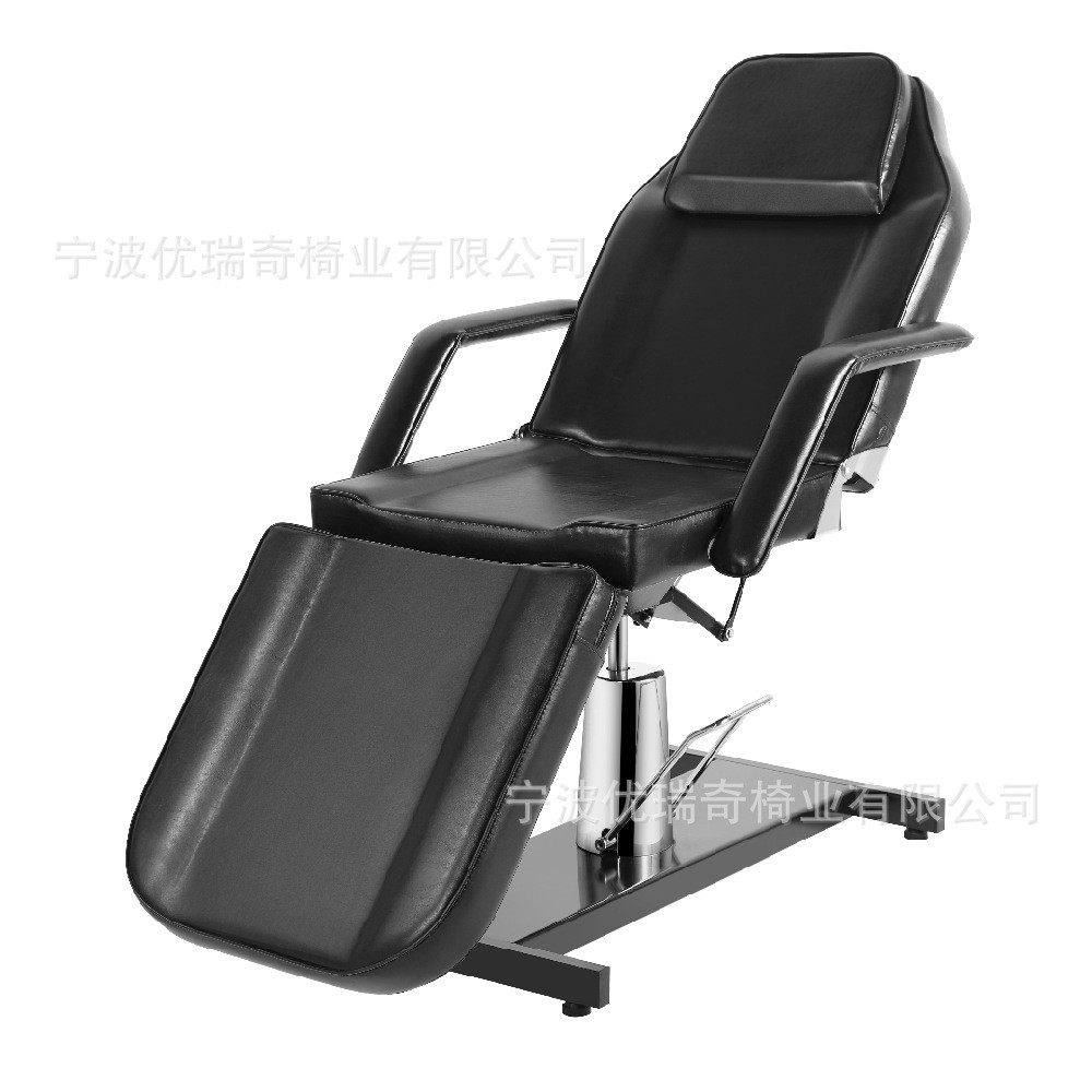 美容椅按摩床带小可按摩桌美容床头枕圆凳拆理发椅双磁条包装