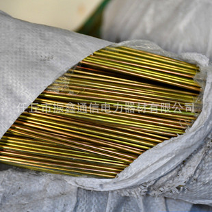 热销热镀锌黄铁线8#10#12#14#16#大棚搭架黄色铁丝镀锌