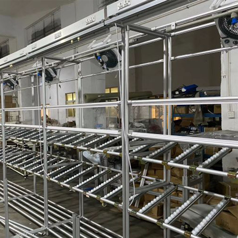 线棒工作台生产线流水线电子厂操作台精益管工作台仓库打包工作台