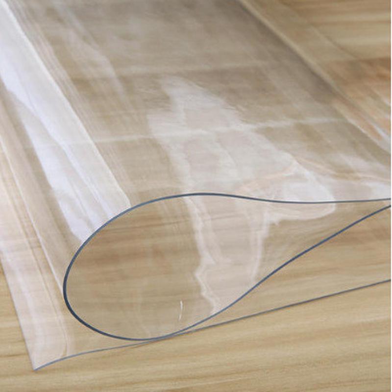 水晶板软质胶批发pvc办公桌面整卷磨砂pvc软玻璃透明裁剪软玻璃