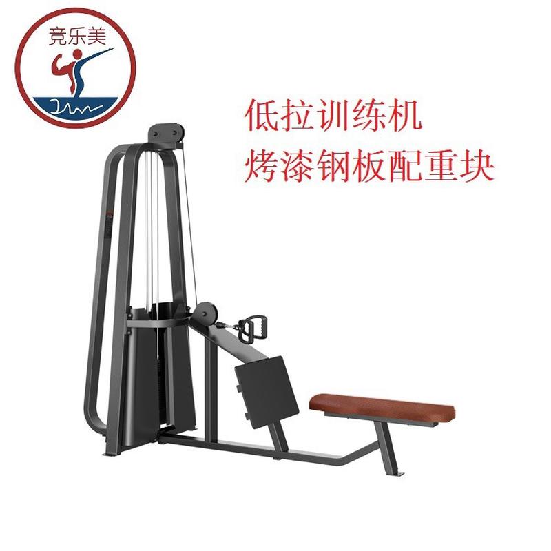 坐式低拉背训练器 坐姿商用综合锻炼背阔肌群 健身房平拉力量练习