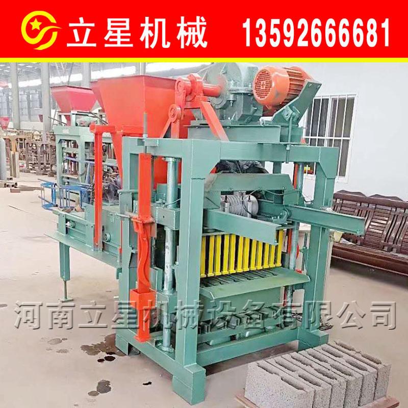 砖自动水泥制砖机粉煤灰混凝土垫块机六角砌块水泥打巩义机