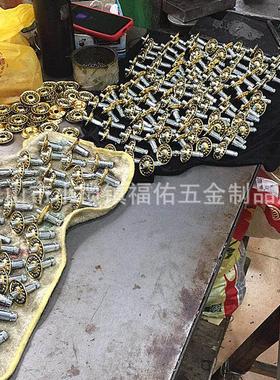 热销2寸黑色平底卡簧静音大中型承重球形轮丝杆加硬万向轮pp球型