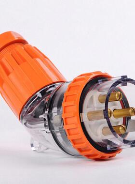 工业防水澳标插头弯直公母56pa52056pa33256pa41056p51056p45