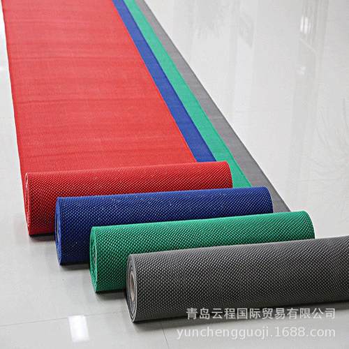 PVC镂空防滑垫防水垫S型网格塑料地垫厕所浴室泳池厨房隔水地垫