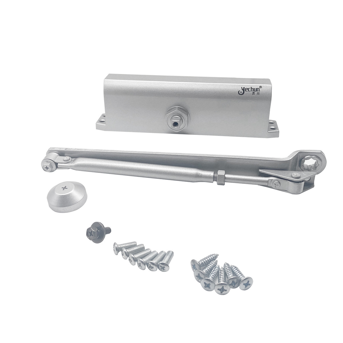 厂家批发100kg以上液压闭门器防火过道门关门静音液压缓冲闭门器