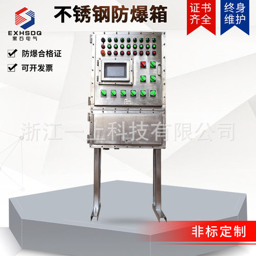 不锈钢防爆配电箱 控制箱检修电控箱 IIB级防腐接线箱