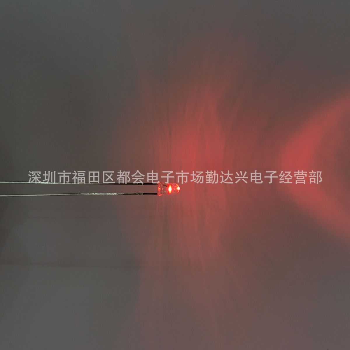 F3白发红超长脚53mm高亮3mm圆头加长脚53mm白发红led指示灯珠