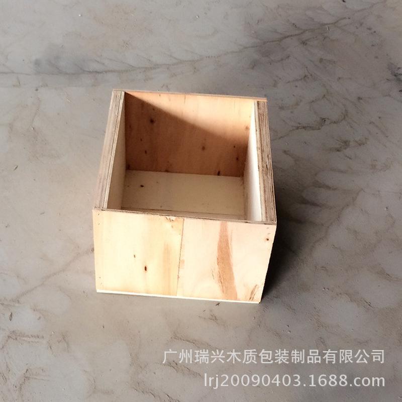 胶合板箱 实木箱 物流包装箱 免边钢带铁扣箱木箱钢熏蒸胶合板箱