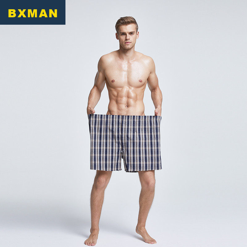 bxman男睡裤纯棉阿罗裤家居短裤宽松平角裤超男士内裤大码加大码,女士内衣/男士内衣/家居服,男阿罗裤,淘宝优惠券,粉丝福利购,淘宝优惠卷