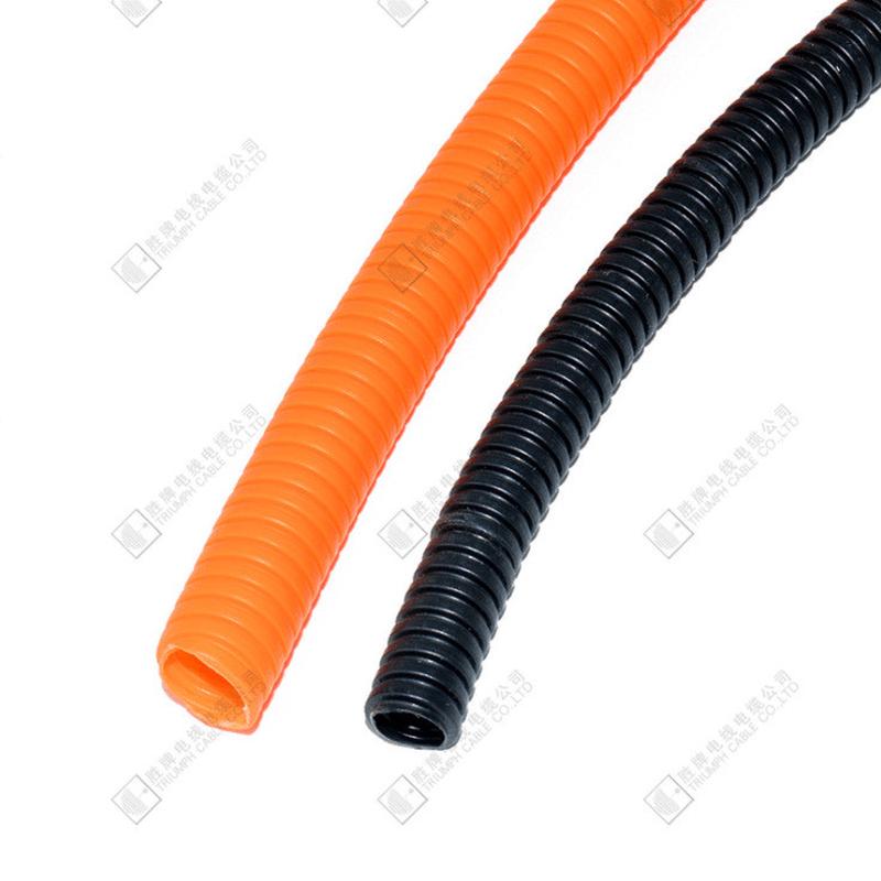 热销pa尼龙塑料防水阻燃塑料穿线软管pa波纹管/闭口/阻燃电线保护