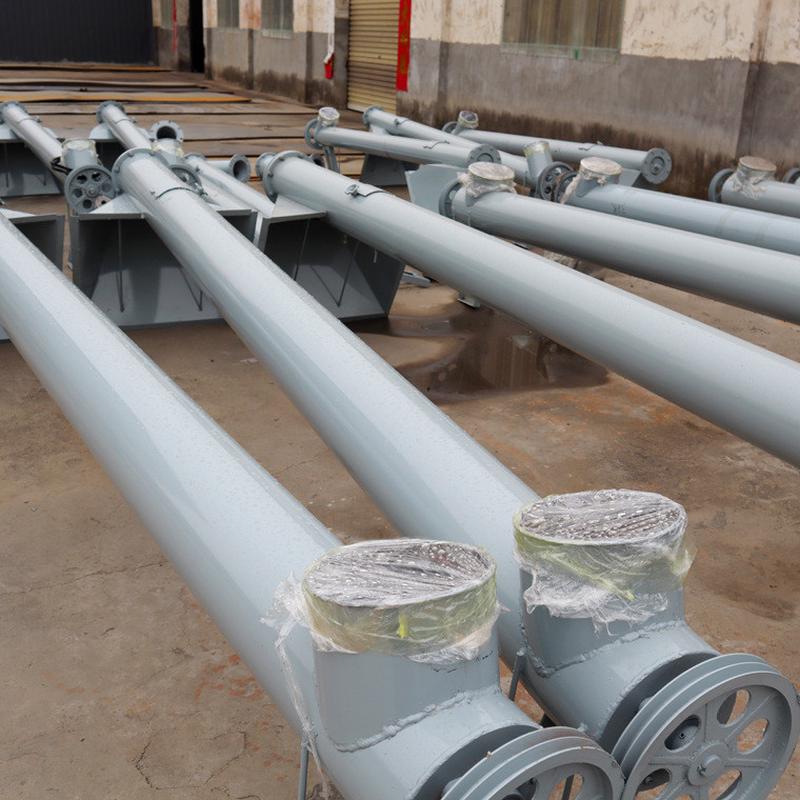 热销移动式粉煤灰输送泵混泥土上料机大沙螺旋输送设备不锈钢提升