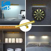 光方形油画灯磁吸浴室镜前灯摇控可调热销三色温油画灯无频闪