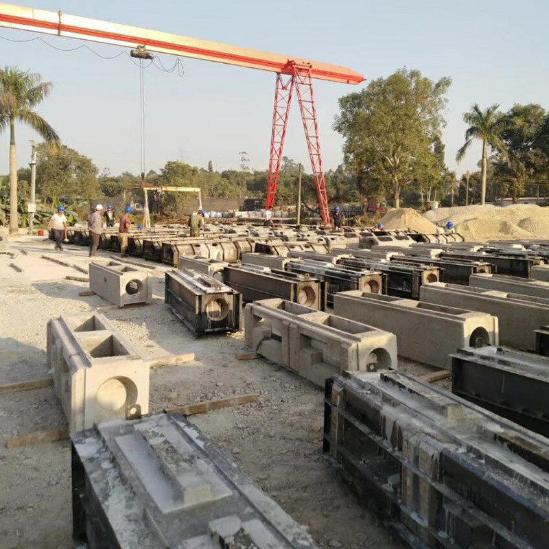 水泥水利护坡模具鱼潮式预制模具护坡钢模具植草式鱼潮护坡模具