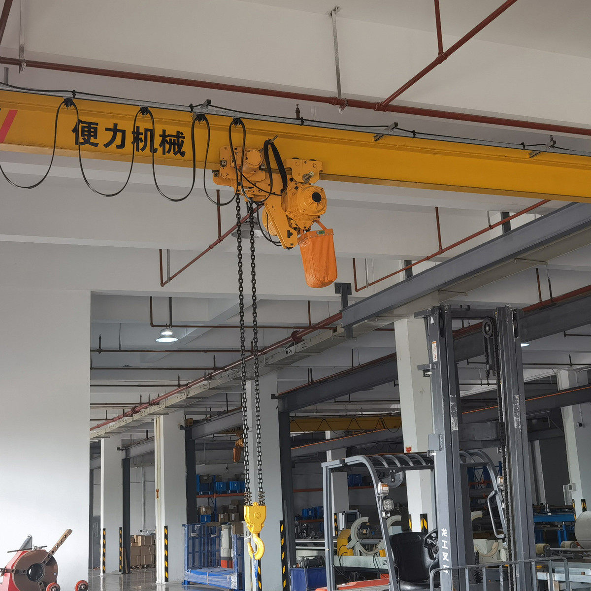 热销无线遥控操作1吨运行式环链电动葫芦双速起升5米2链条式吨葫