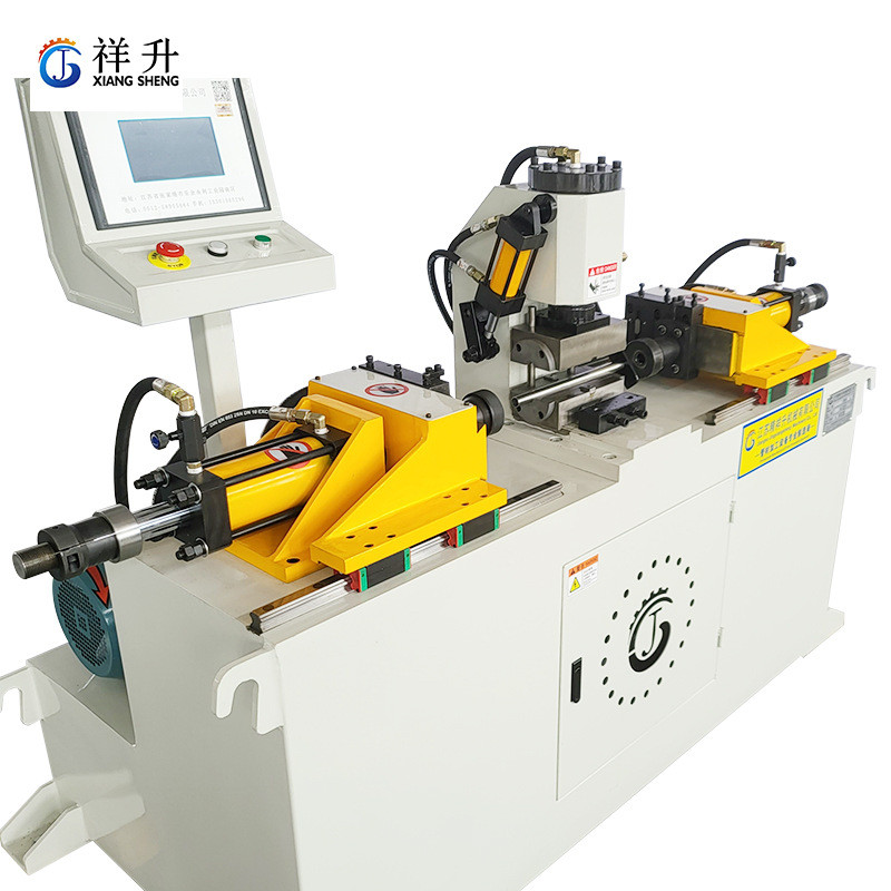 sg40nc-2h双头缩管机液压缩管机全自动铜管铝管铁管管端成型机