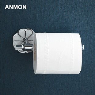 热销亚克力浴室纸巾架免打孔壁挂置物架卫生间收纳厕纸餐巾纸卷纸