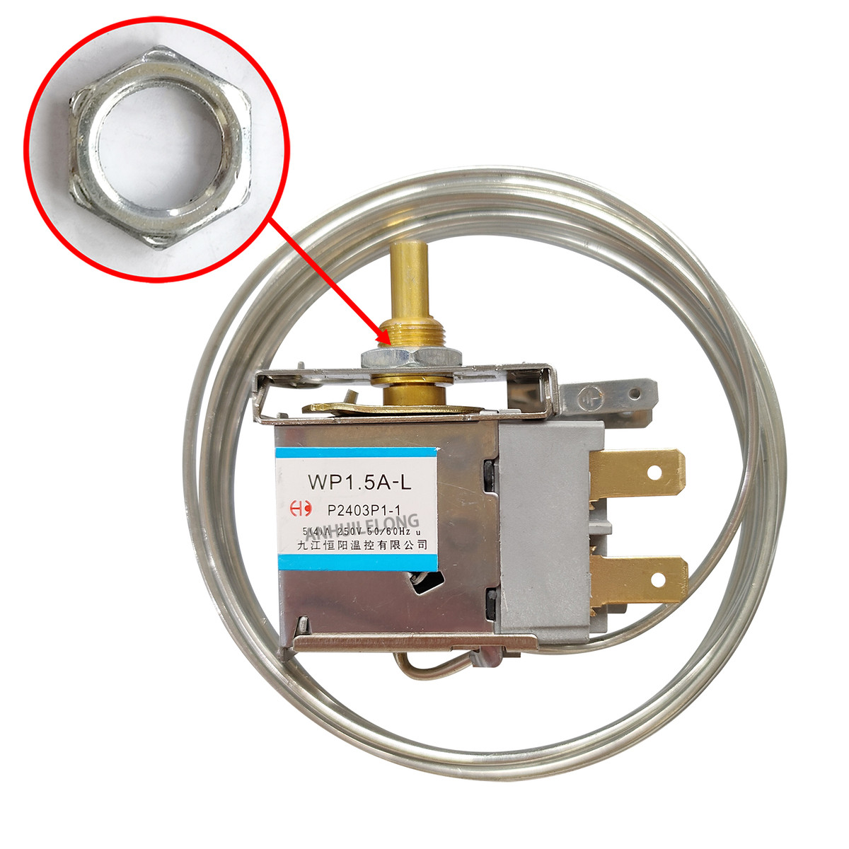 电冰箱冰柜机械温控器开关WPF18-L 保鲜展示柜温度控制调温器