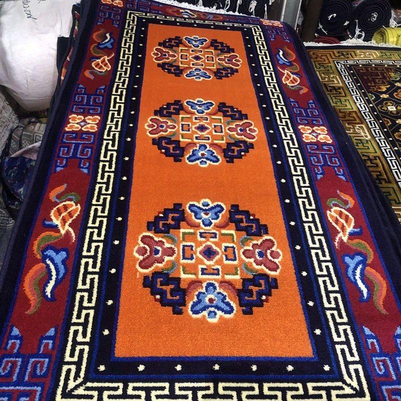 热销包邮藏式地毯炕毯婚房床边毯沙发垫汽车垫防滑垫门垫大小颜色