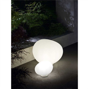 欢德LED户外草坪灯防水创意玻璃球形灯别墅庭院草地灯花园景观灯