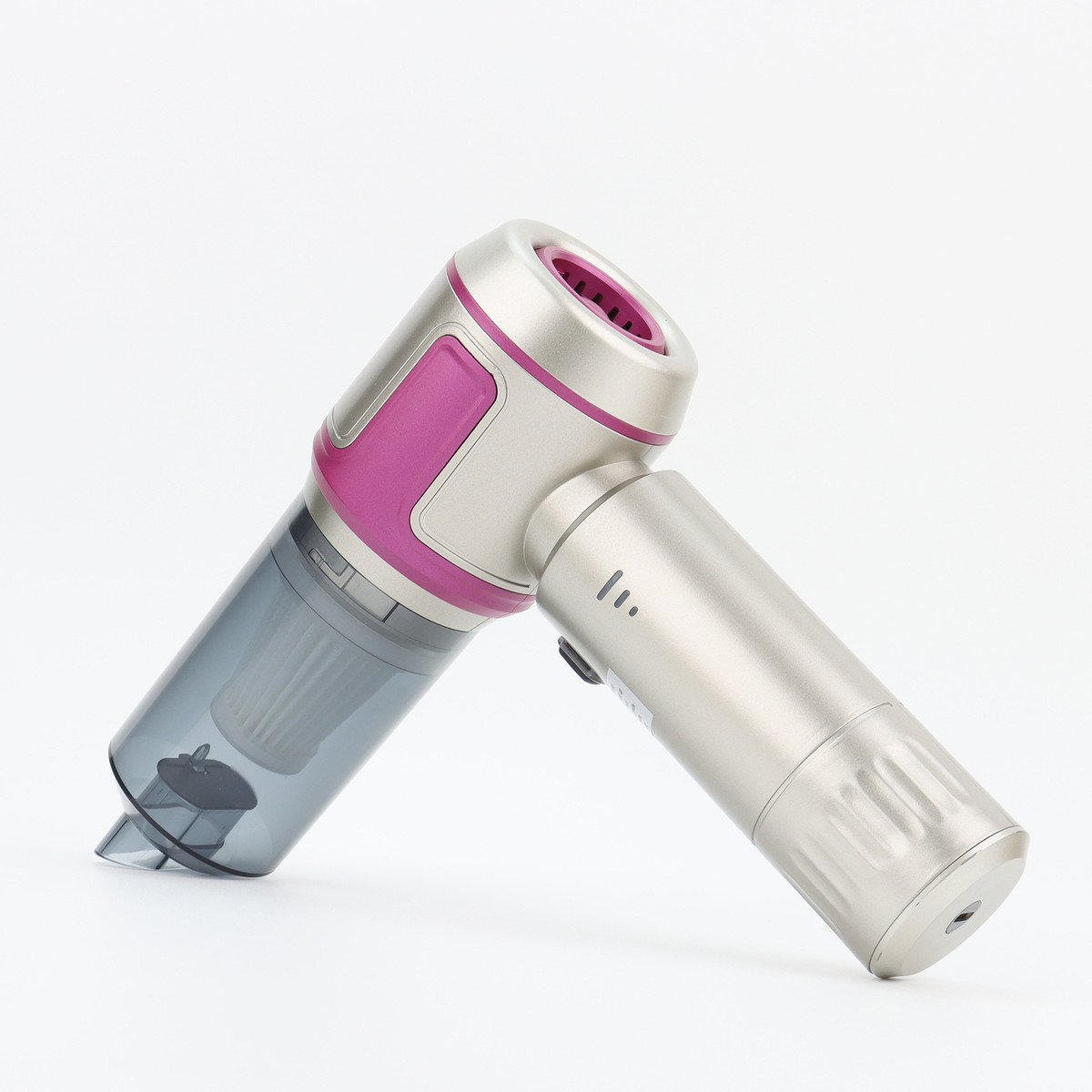 热销车载吸尘器无刷大功率超强三档一体电量显示手持吹吸调节家车