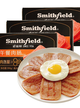 速发smithfield史蜜斯囤货肉肠390g网红早餐煎烤搭档火锅午餐
