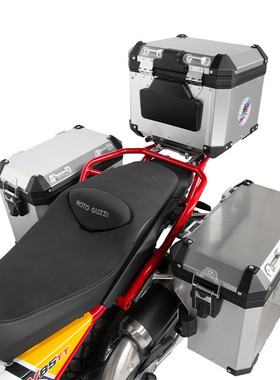 热销gsadv适用于guzzi古兹v85tt三箱铝合金边箱尾箱改装护杠配件