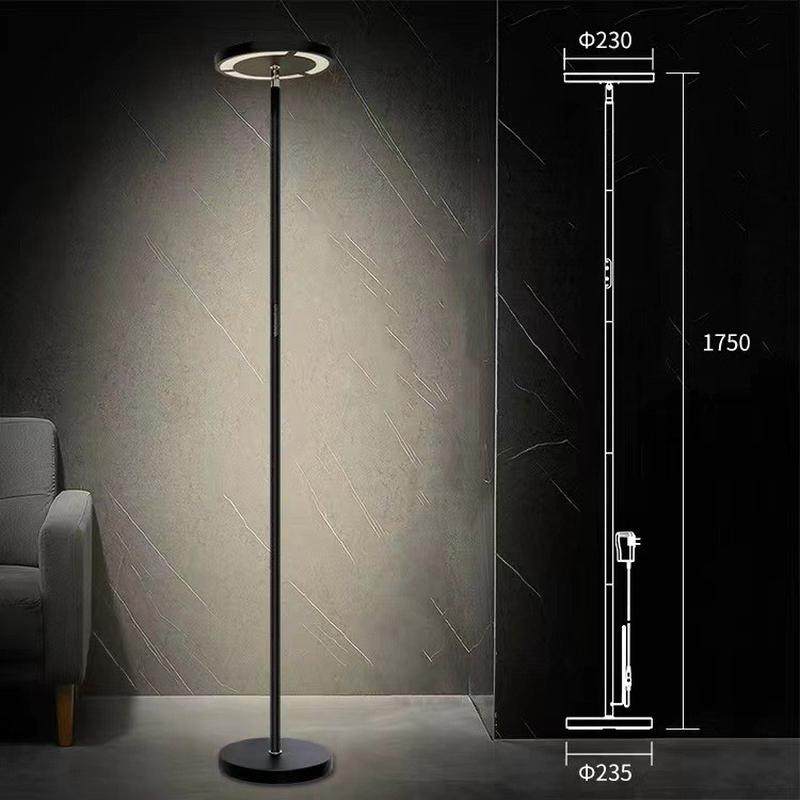 落地灯直播创意客厅卧室台灯北欧酒店床头沙发装饰墙角氛围灯